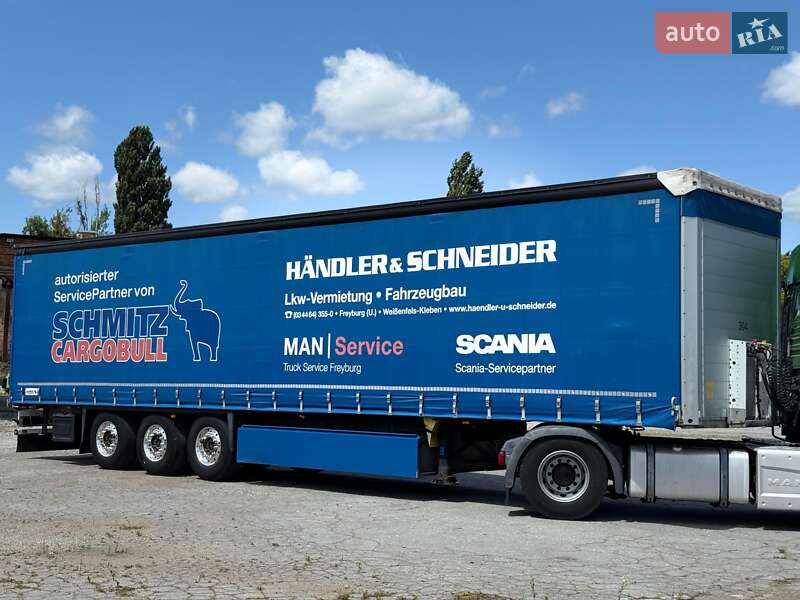 Тентованный борт (штора) - полуприцеп Schmitz Cargobull SCS 24/L 2018 в 