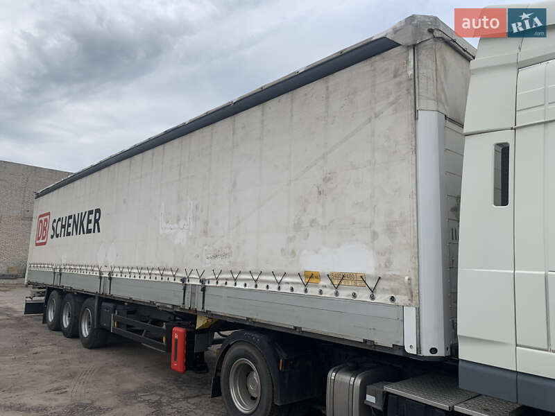Тентований борт (штора) - напівпричіп Schmitz Cargobull SCS 24/L 2010 в Вінниці