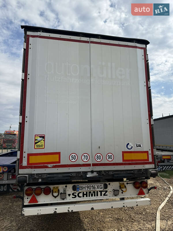 Тентованный борт (штора) - полуприцеп Schmitz Cargobull SCS 24/L 2016 в Одессе