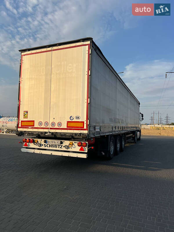 Тентованный борт (штора) - полуприцеп Schmitz Cargobull SCS 24/L 2016 в Одессе