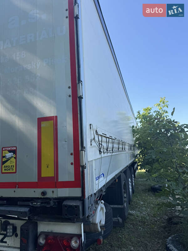 Тентований борт (штора) - напівпричіп Schmitz Cargobull SCS 24/L 2011 в Дунаївцях