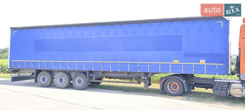 Тентованный борт (штора) - полуприцеп Schmitz Cargobull SCS 24/L 2015 в Умани
