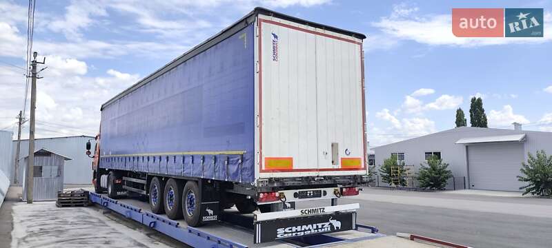 Тентованный борт (штора) - полуприцеп Schmitz Cargobull SCS 24/L 2015 в Умани
