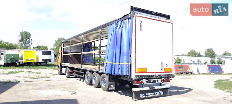 Тентованный борт (штора) - полуприцеп Schmitz Cargobull SCS 24/L 2015 в Умани