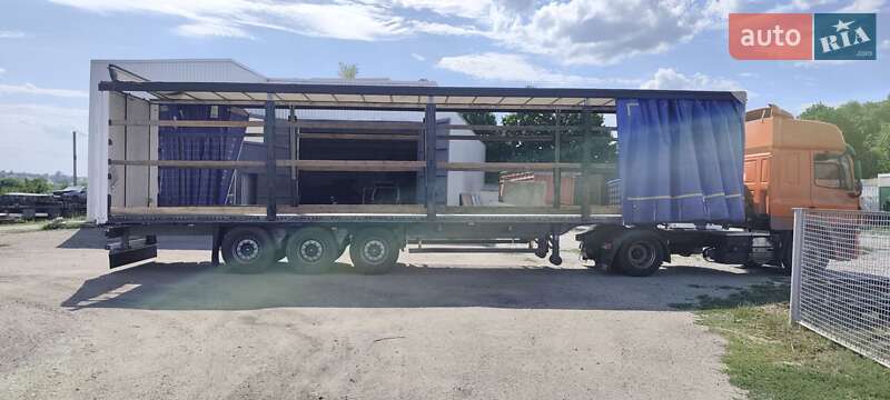 Тентованный борт (штора) - полуприцеп Schmitz Cargobull SCS 24/L 2015 в Умани