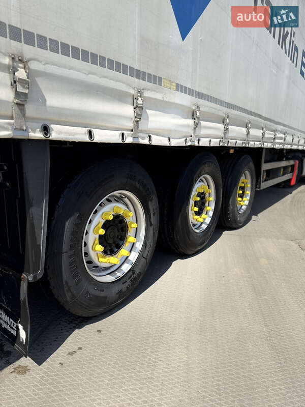 Тентованный борт (штора) - полуприцеп Schmitz Cargobull SCS 24/L 2005 в Виннице