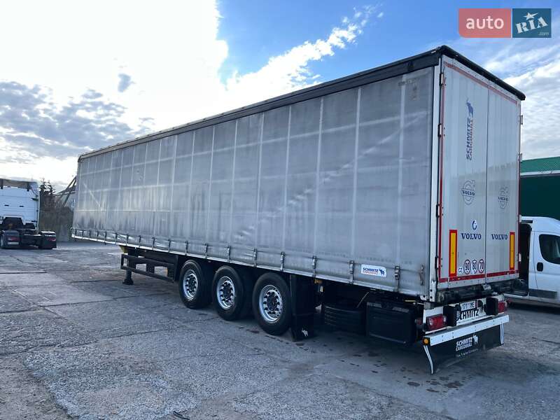 Тентований борт (штора) - напівпричіп Schmitz Cargobull SCS 24/L 2012 в Тернополі