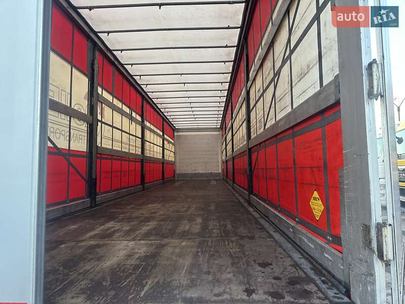 Тентованный борт (штора) - полуприцеп Schmitz Cargobull SCS 24/L 2014 в Калуше