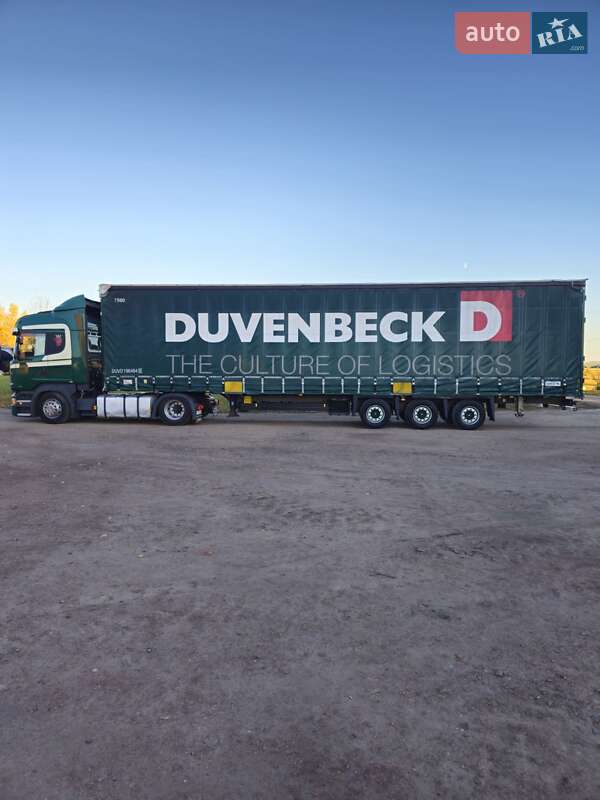 Тентованный борт (штора) - полуприцеп Schmitz Cargobull SCS 24/L 2014 в Шептицькому