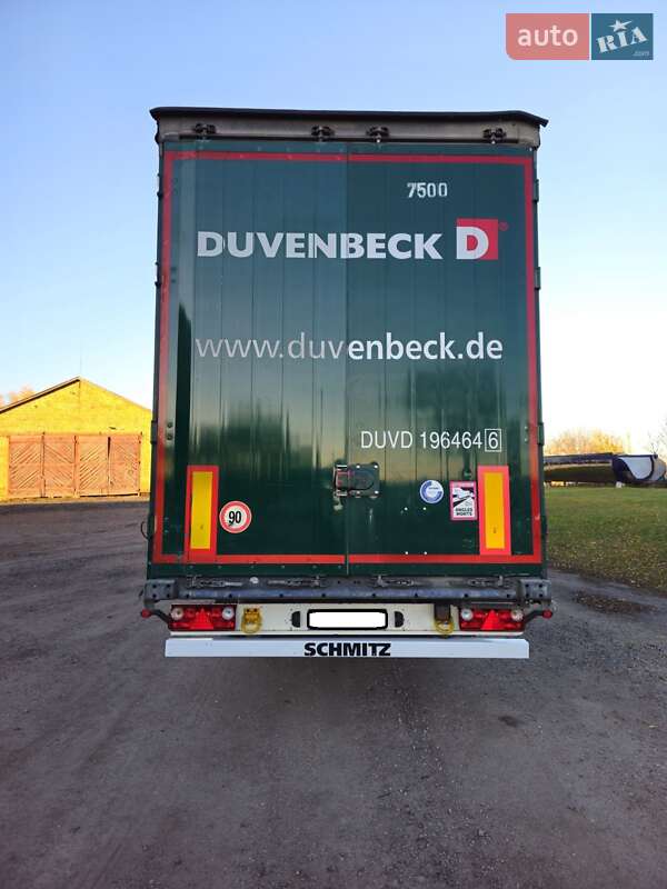 Тентованный борт (штора) - полуприцеп Schmitz Cargobull SCS 24/L 2014 в Шептицькому