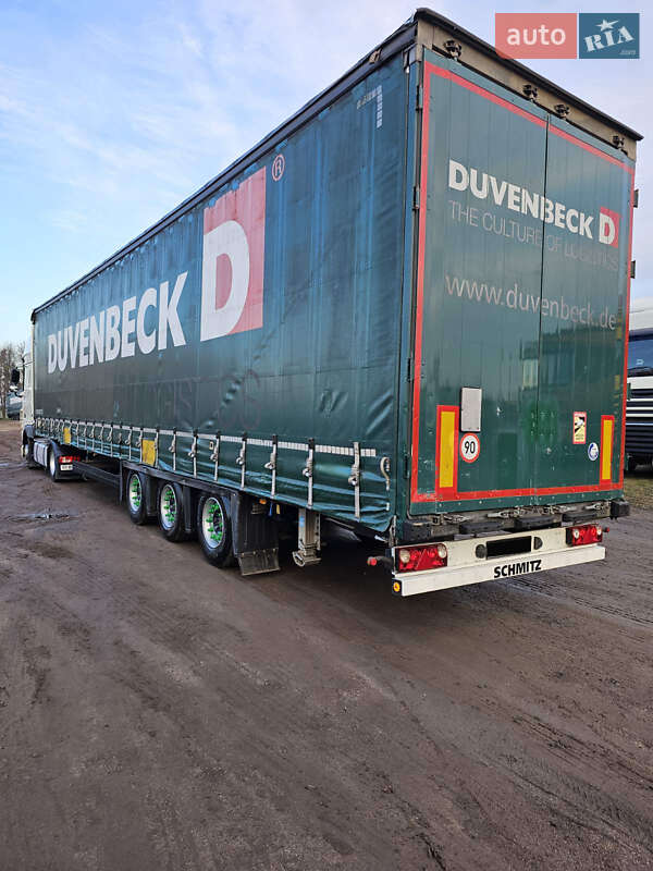 Тентованный борт (штора) - полуприцеп Schmitz Cargobull SCS 24/L 2013 в Шептицькому