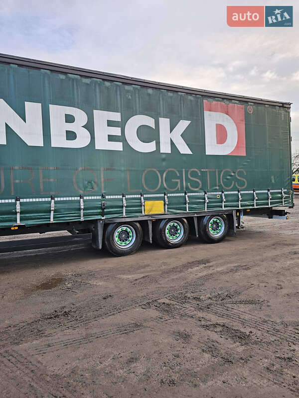 Тентованный борт (штора) - полуприцеп Schmitz Cargobull SCS 24/L 2013 в Шептицькому