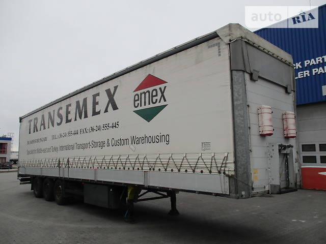 Тентованный борт (штора) - полуприцеп Schmitz Cargobull SCS 2011 в Днепре