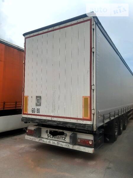 Тентований борт (штора) - напівпричіп Schmitz Cargobull SCS 2007 в Львові