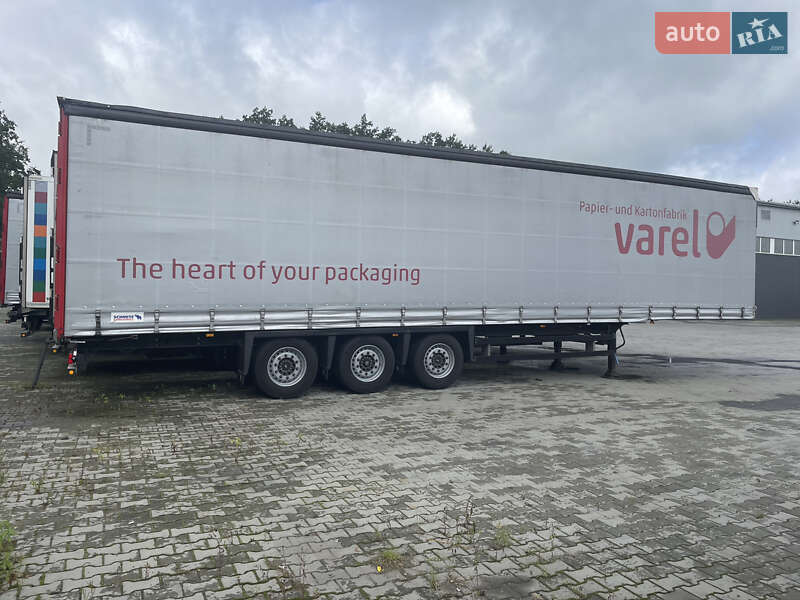 Тентований борт (штора) - напівпричіп Schmitz Cargobull SCS 2017 в Львові