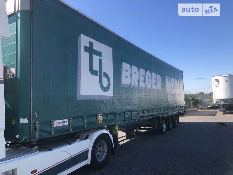 Тентований борт (штора) - напівпричіп Schmitz Cargobull SCS 2007 в Вінниці