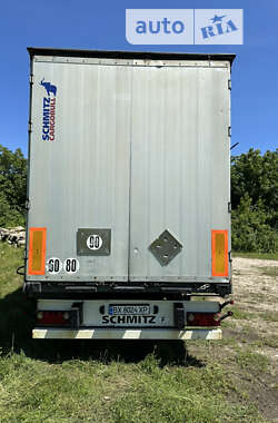 Тентований борт (штора) - напівпричіп Schmitz Cargobull SCS 2007 в Старій Синяві