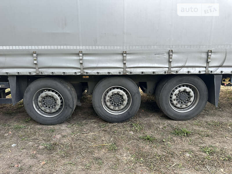 Тентований борт (штора) - напівпричіп Schmitz Cargobull SCS 2008 в Мені