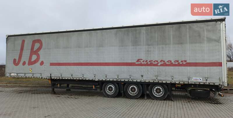 Тентований борт (штора) - напівпричіп Schmitz Cargobull SCS 2007 в Буську