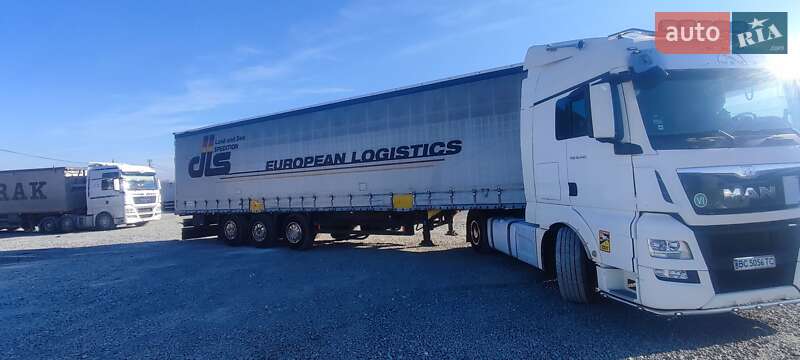 Тентований борт (штора) - напівпричіп Schmitz Cargobull SCS 2013 в Львові