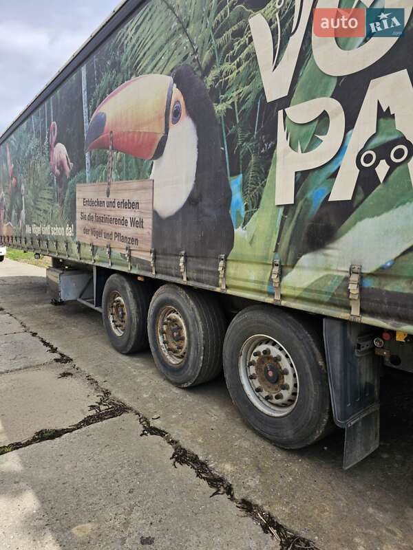 Тентований борт (штора) - напівпричіп Schmitz Cargobull SCS 2011 в Кілії