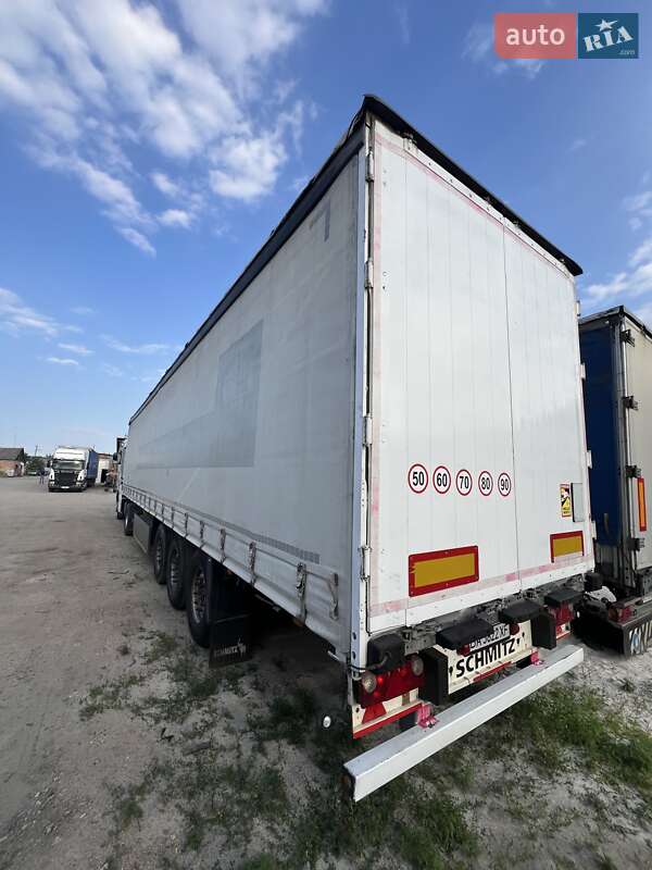 Тентований борт (штора) - напівпричіп Schmitz Cargobull SCS 2009 в Кропивницькому