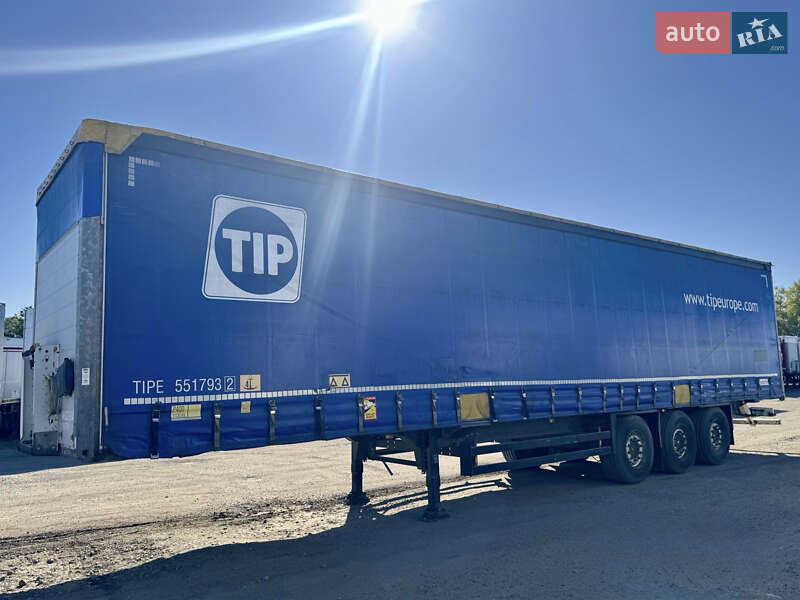 Тентований борт (штора) - напівпричіп Schmitz Cargobull SCS 2014 в Бучі