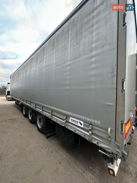 Тентованный борт (штора) - полуприцеп Schmitz Cargobull SCS 2017 в Львове