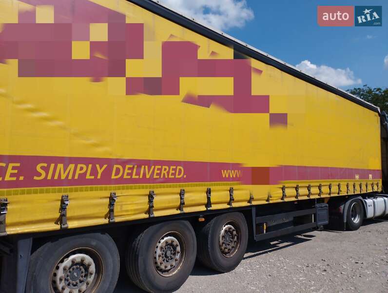 Тентований борт (штора) - напівпричіп Schmitz Cargobull SKO 24 2012 в Запоріжжі