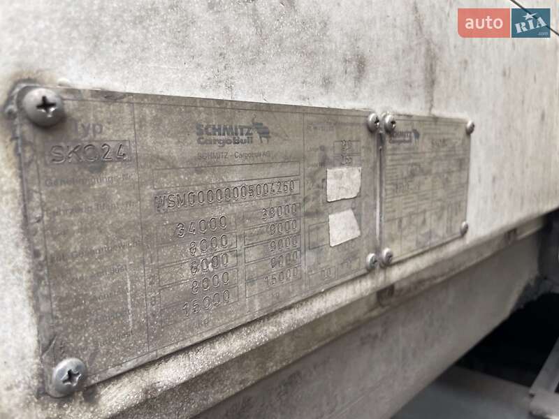 Ізотермічна будка Schmitz Cargobull SKO 24 2005 в Львові