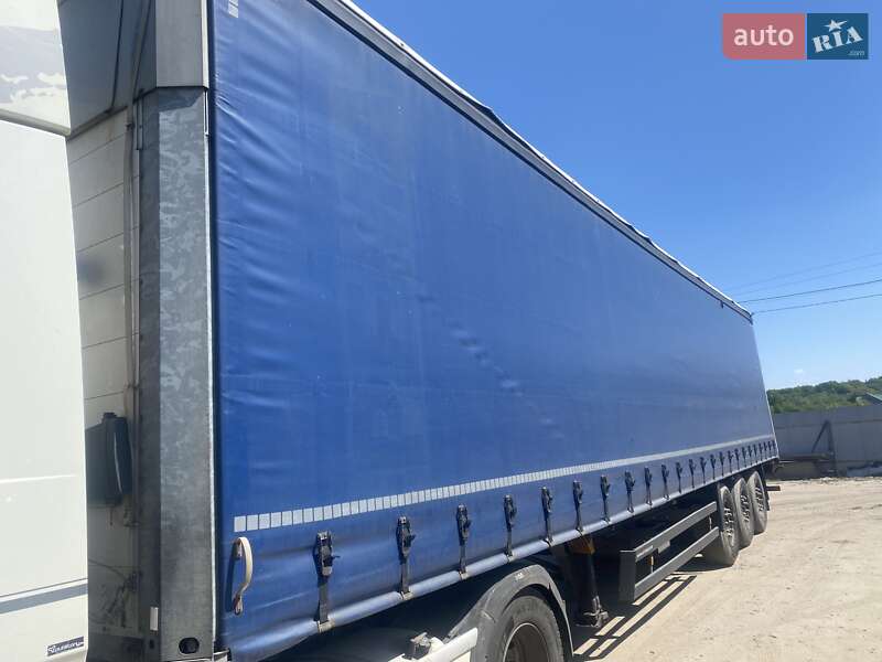 Тентований борт (штора) - напівпричіп Schmitz Cargobull SKO 24 2011 в 