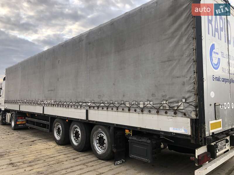 Тентованный борт (штора) - полуприцеп Schmitz Cargobull SKO 2004 в Львове фото Тентованный борт (штора) - полуприцеп Schmitz Cargobull SKO 2004 в Львове