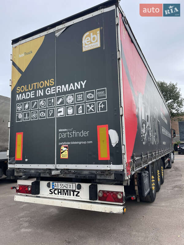 Тентованный борт (штора) - полуприцеп Schmitz Cargobull SKO 2011 в Буче