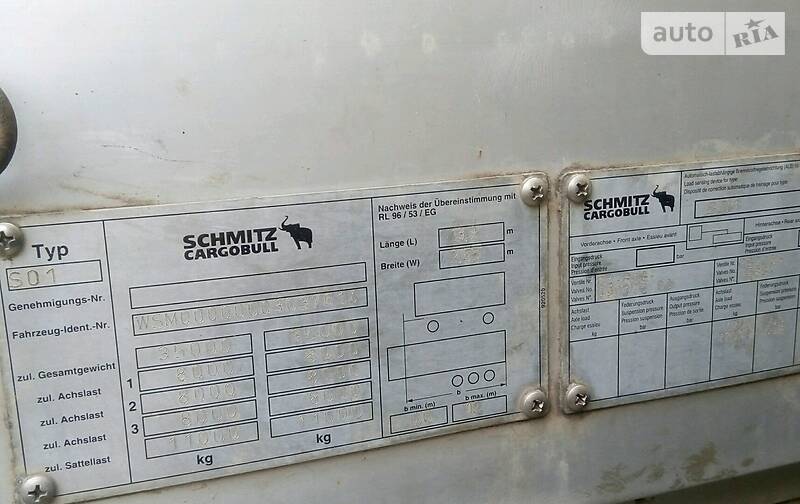 Платформа полуприцеп Schmitz Cargobull SO1 2006 в Переяславе
