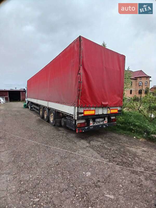 Тентований борт (штора) - напівпричіп Schmitz Cargobull SO1 2003 в Харкові