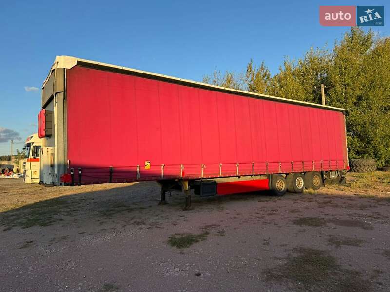 Тентованный борт (штора) - полуприцеп Schmitz Cargobull SO1 2008 в 