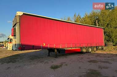Тентованный борт (штора) - полуприцеп Schmitz Cargobull SO1 2008 в 