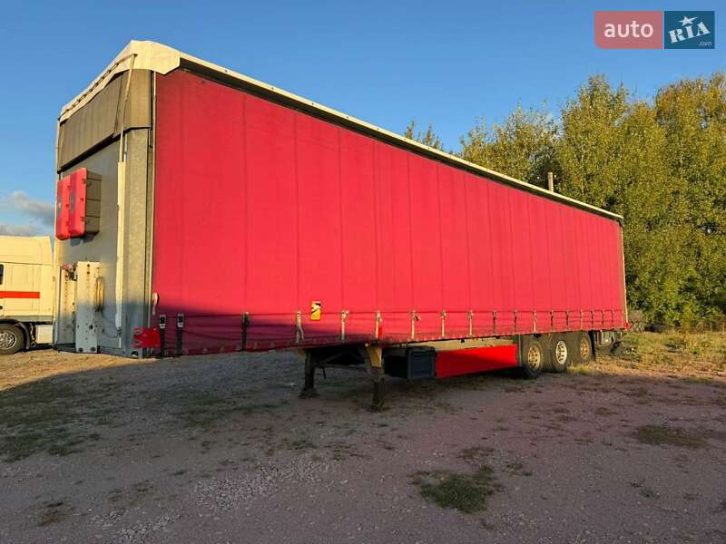 Тентований борт (штора) - напівпричіп Schmitz Cargobull SO1 2008 в Києві
