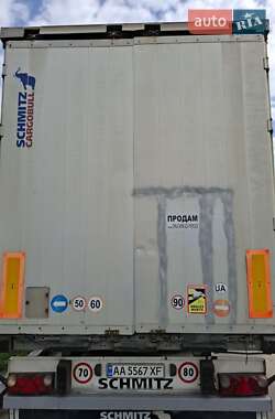 Тентований борт (штора) - напівпричіп Schmitz Cargobull SO1 2007 в 