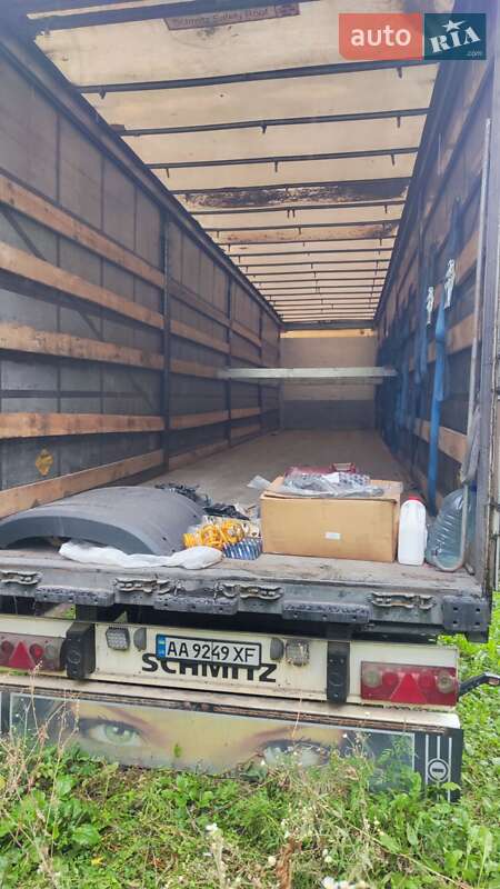 Тентований борт (штора) - напівпричіп Schmitz Cargobull SO1 2012 в Борисполі