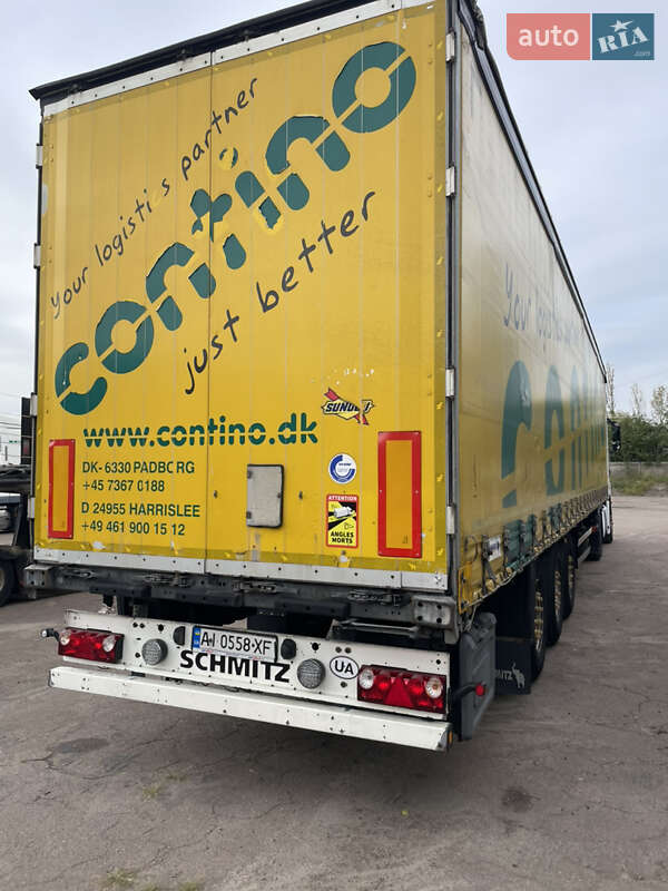 Тентованный борт (штора) - полуприцеп Schmitz Cargobull SO1 2013 в Буче
