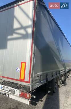Тентований борт (штора) - напівпричіп Schmitz Cargobull SPR 24 2013 в 