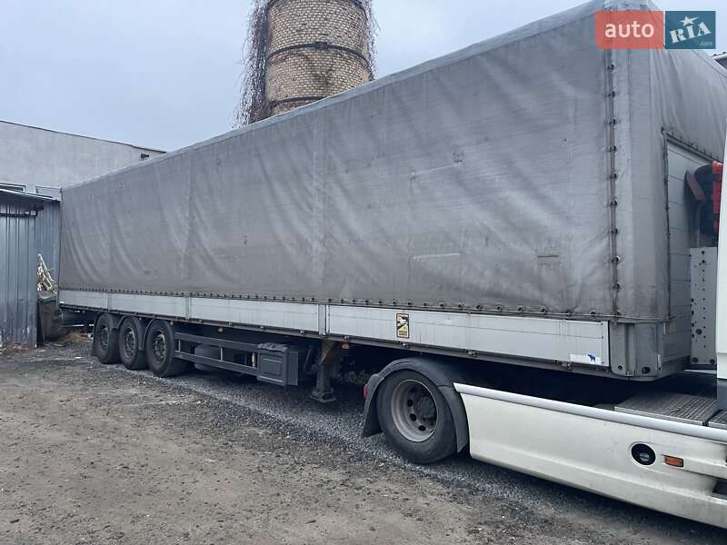Тентованный борт (штора) - полуприцеп Schmitz Cargobull SPR 24 2007 в 