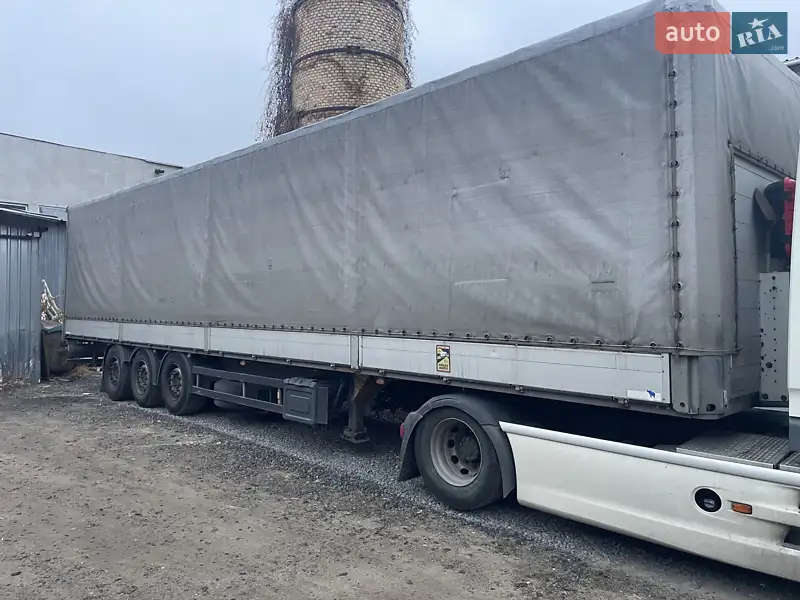 Тентованный борт (штора) - полуприцеп Schmitz Cargobull SPR 24 2007 в 