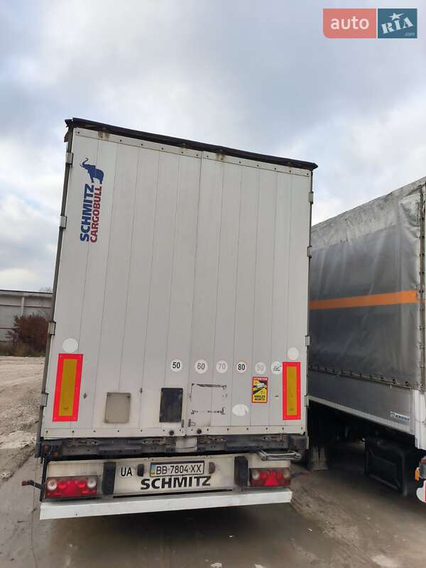Тентований борт (штора) - напівпричіп Schmitz Cargobull SPR 24 2007 в Києві