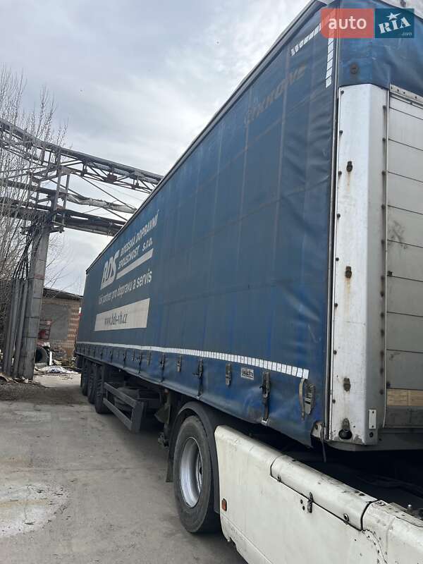 Тентований борт (штора) - напівпричіп Schmitz Cargobull SPR 24 2005 в Києві