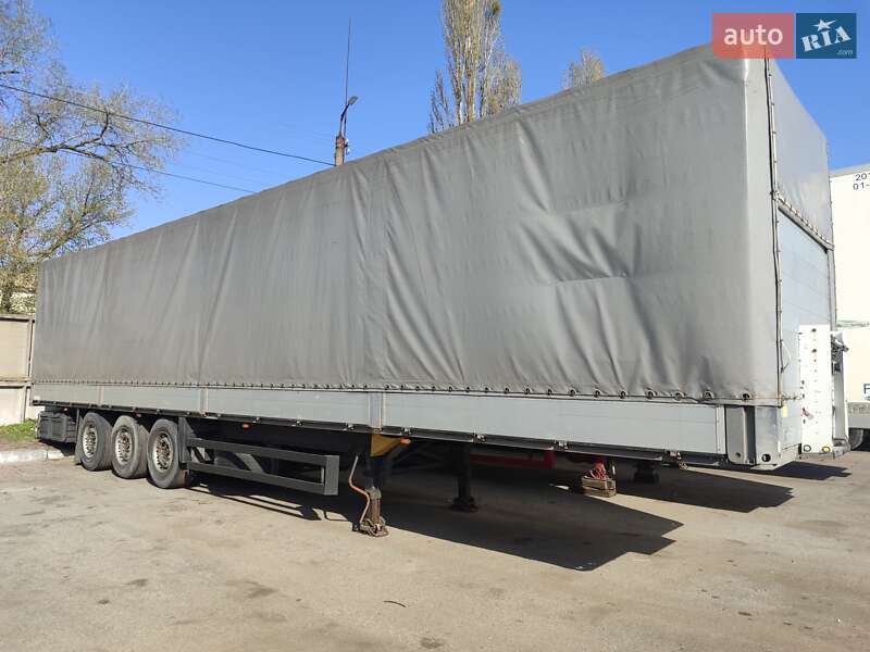 Тентований борт (штора) - напівпричіп Schmitz Cargobull SPR 24 2008 в 