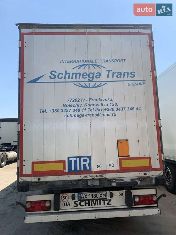 Тентований борт (штора) - напівпричіп Schmitz Cargobull SPR 24 2012 в Харкові фото 3 Тентований борт (штора) - напівпричіп Schmitz Cargobull SPR 24 2012 в Харкові