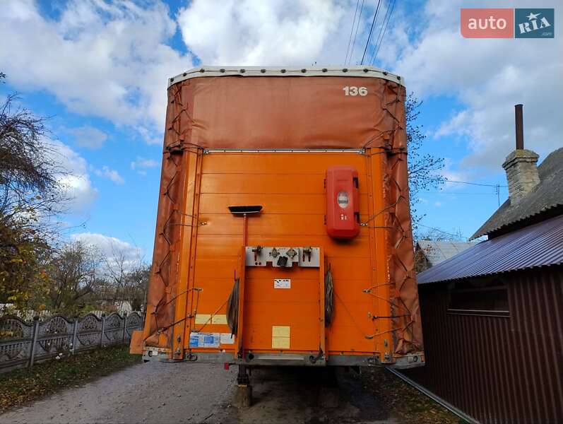 Тентованный борт (штора) - полуприцеп Schmitz Cargobull SPR 27 2006 в Каменке-Бугской