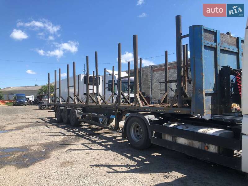 Лісовоз / Сортиментовоз - напівпричіп Schmitz Cargobull SPR 1995 в Ковелі